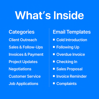 The Right Response — 150+ Ready-to-Use Professional Email Templates (Notion Template)