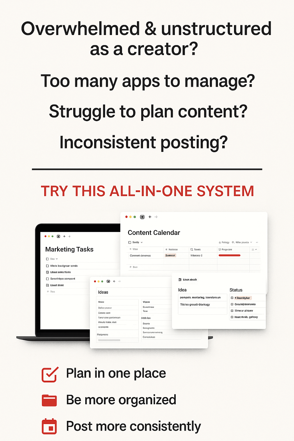 Digiply Marketer Bundle – 40+ Notion Templates for Content Creators, Social Media Managers & Digital Marketing Workflows
